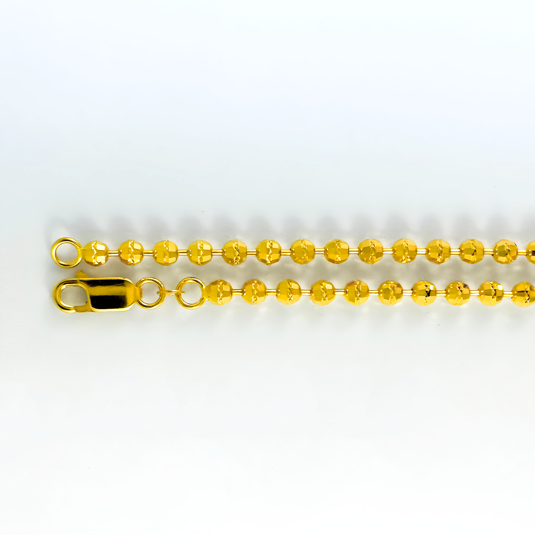 2.5mm Diamond Cut Ball Chain