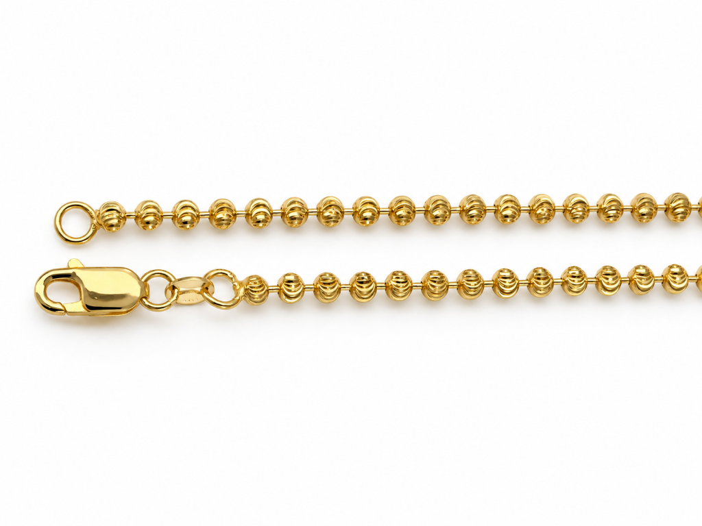 2.5mm Moon Cut Ball Chain