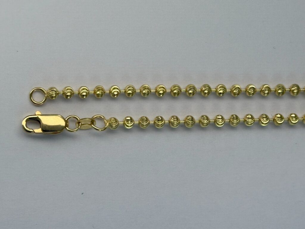 2.5mm Moon Cut Ball Chain